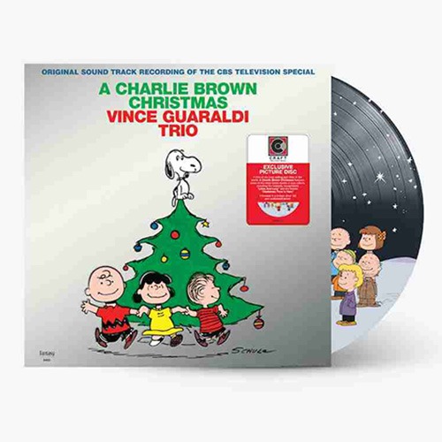 (주)사운드룩, Vince Guaraldi Trio(빈스 과랄디 트리오)  - Charlie Brown Christmas (Picture Vinyl) (Silver Foil Embossed Jacket)[LP]
