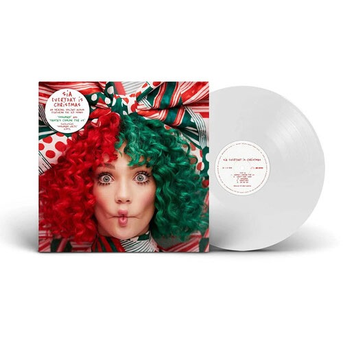 (주)사운드룩, Sia (시아) - Everyday Is Christmas - Limited White Colored Vinyl [LP]