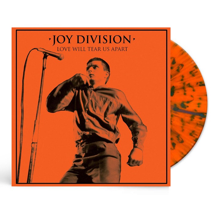 (주)사운드룩, Joy Division(조이 디비전) - Love Will Tear Us Apart (Orange &amp; Black Splatter Vinyl) [LP]
