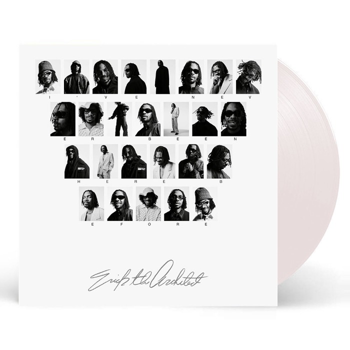 (주)사운드룩, Erick the Architect (에릭 더 아치텍트) - I&#039;ve Never Been Here Before (White Vinyl) [LP]